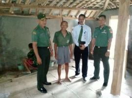 Korem 072/Pamungkas Tinjau Pembangunan Rumah Veteran Bejiharjo