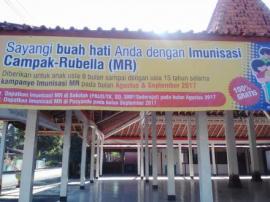 Sukseskan Bulan Kampanye Imunisasi Measles-Rubella (MR)