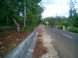 Jelang Akhir Tahun, Saluran Drainase Jalan Pindul Dikebut