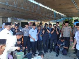  Peletakan Batu Pertama Pembangunan Masjid Ar Razzaaq Oleh Kapolda DIY