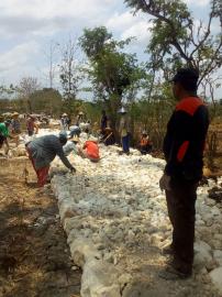 Pembangunan Jalan Usaha Tani di Grogol 3