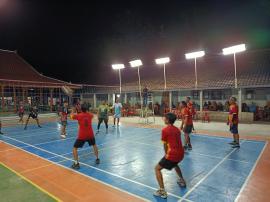 Friendly Match Voli Pererat Silaturahmi Tim Bejiharjo Presisi dan Lion King Sokoliman 1