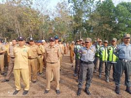 Upacara Detik-Detik Proklamasi di Lapangan Kapanewon Karangmojo